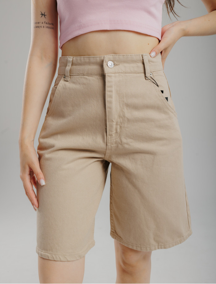 Женские джинсовые шорты Beige