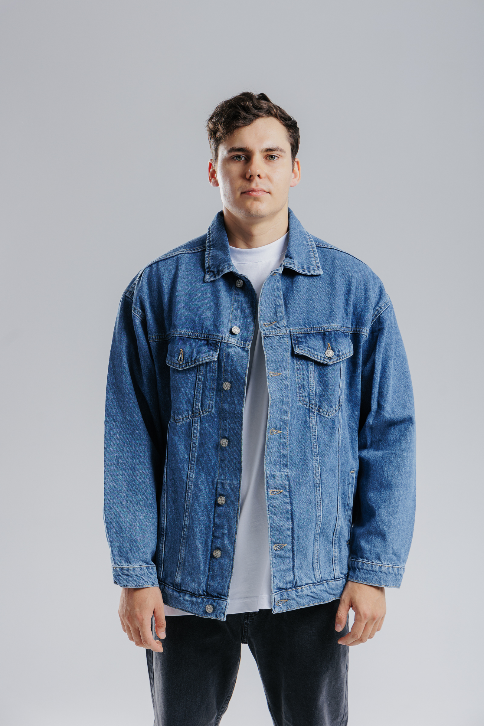 Джинсовая куртка MCH Dark blue