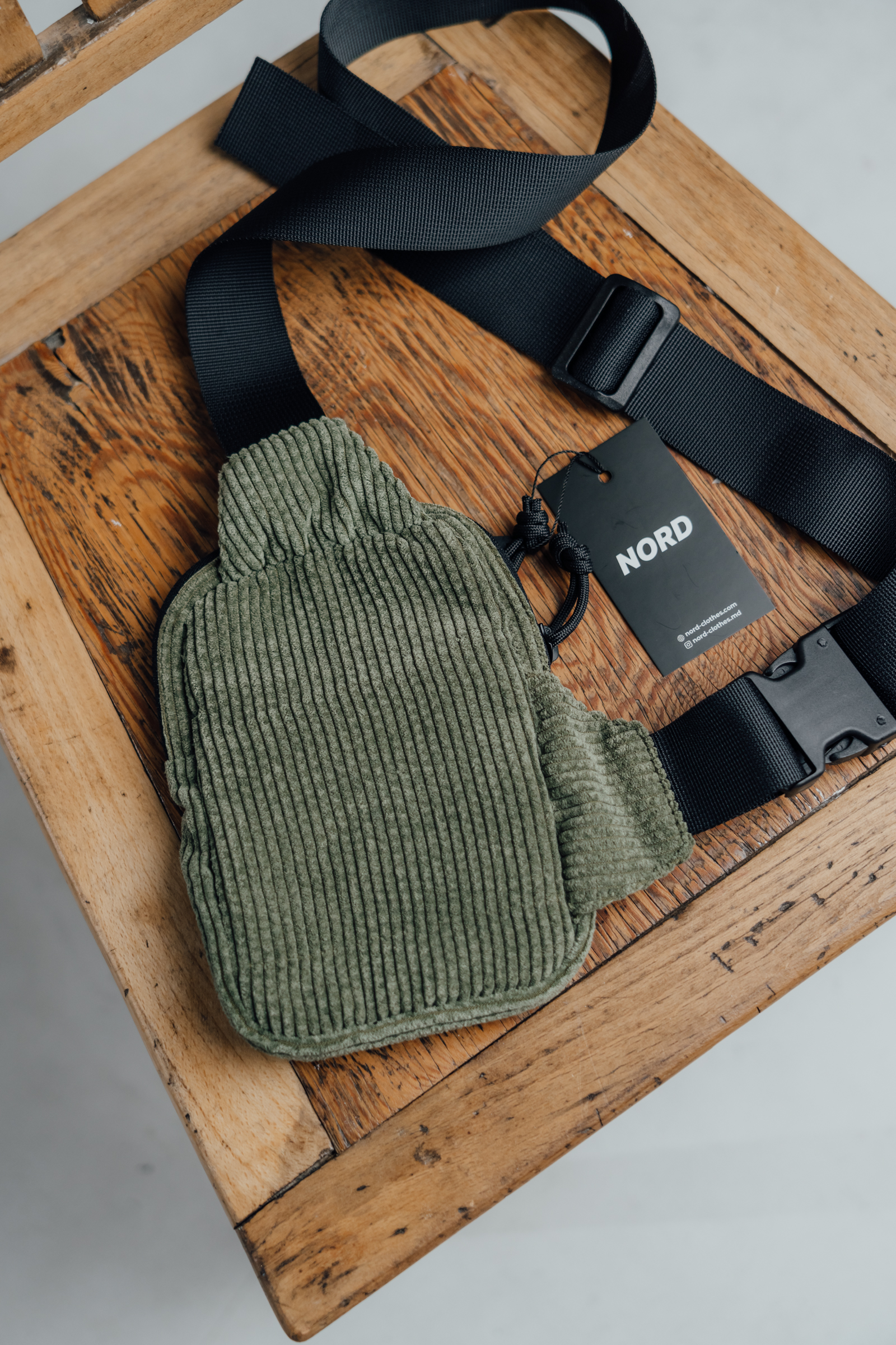 Сумка через плечо velvet green by NORD