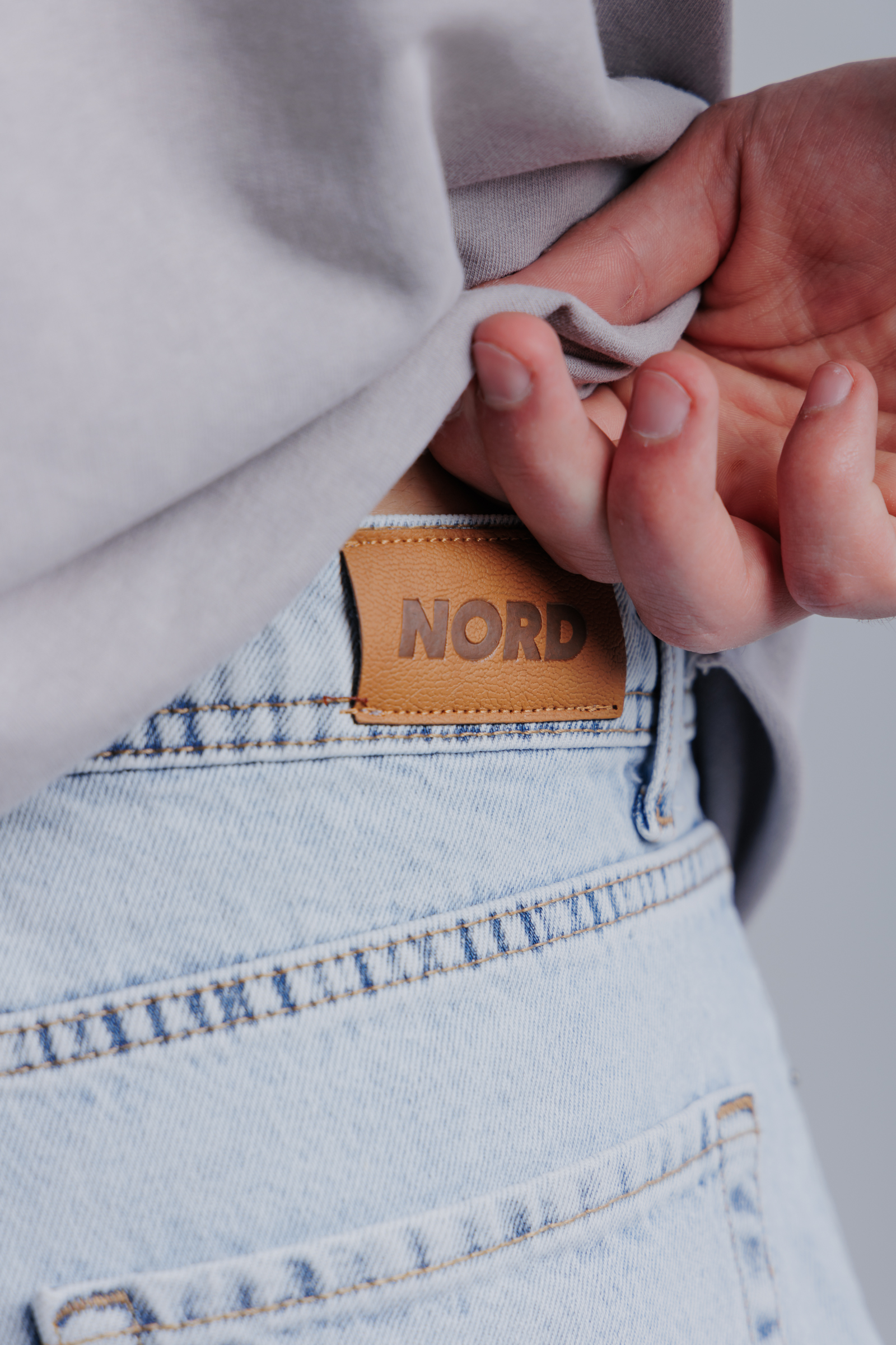 Джинсовые шорты Nord Light Blue